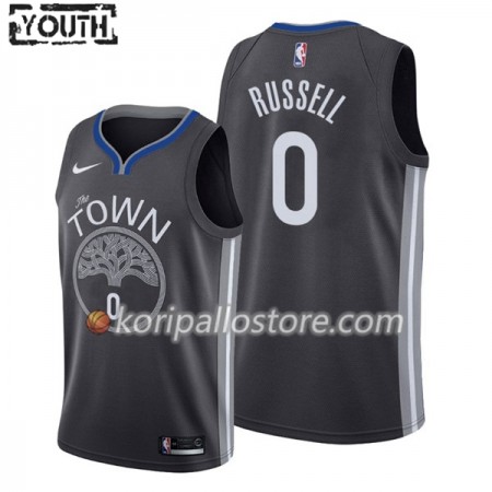 Golden State Warriors Russell 0 Nike 2019-2020 City Edition Lasten Pelipaidat Swingman